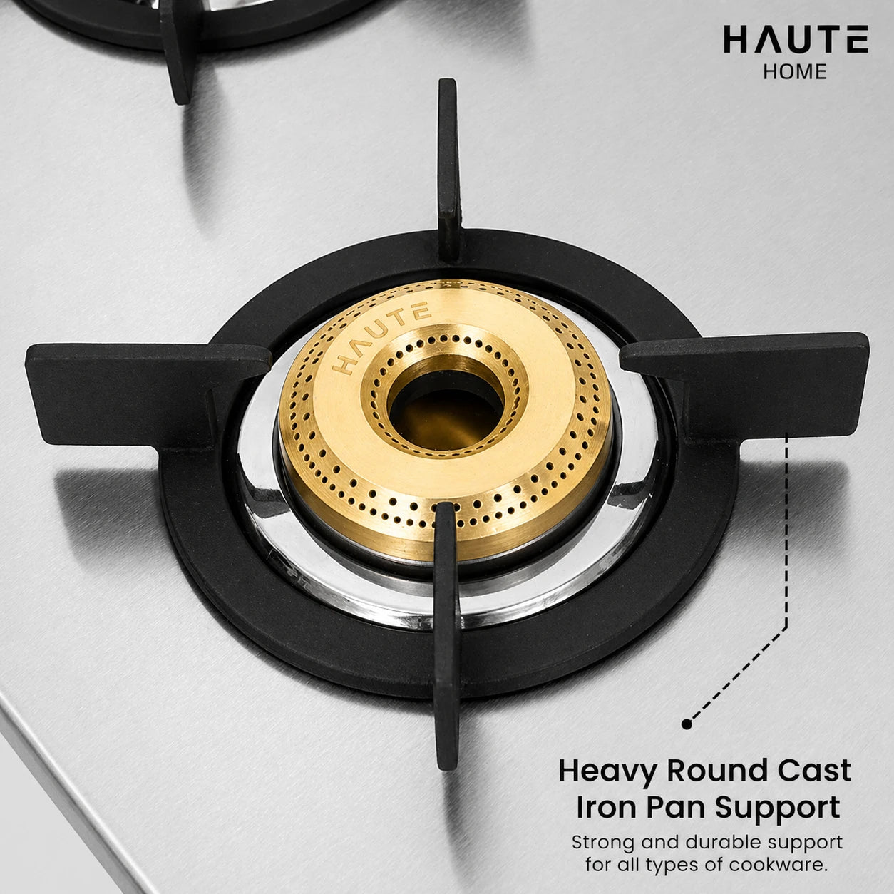 Essencia Series Stainless Steel Gas Stove – 4 Burner