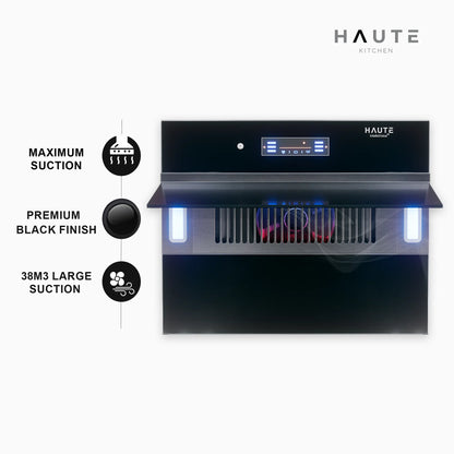 IntelloVoice 60 cm Auto-Clean Kitchen Chimney with Voice Control