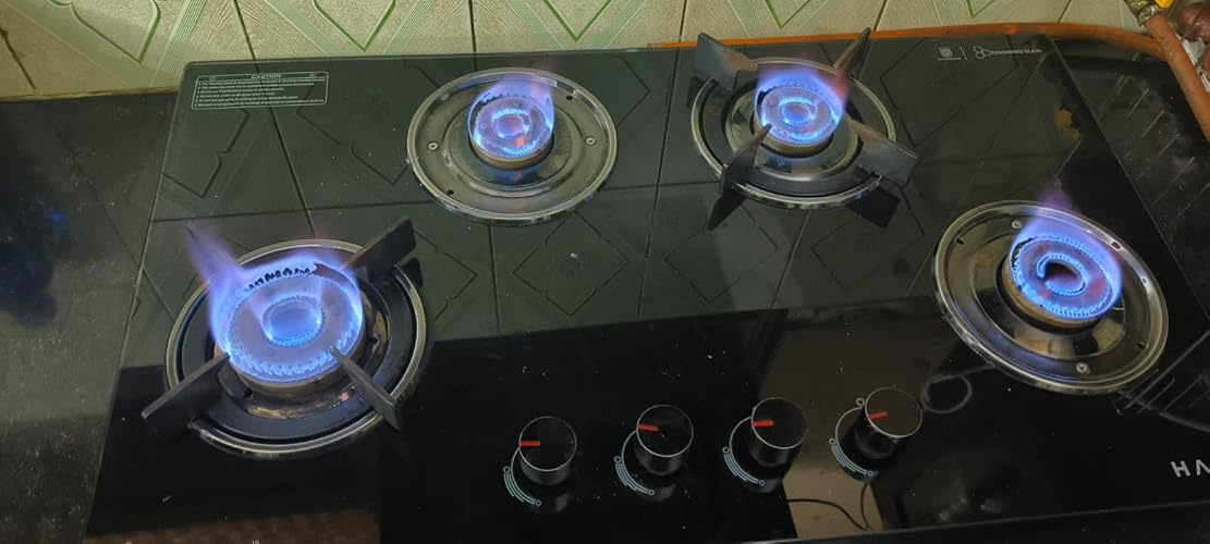 4 Burner Glass Stove Evoque Customer review image