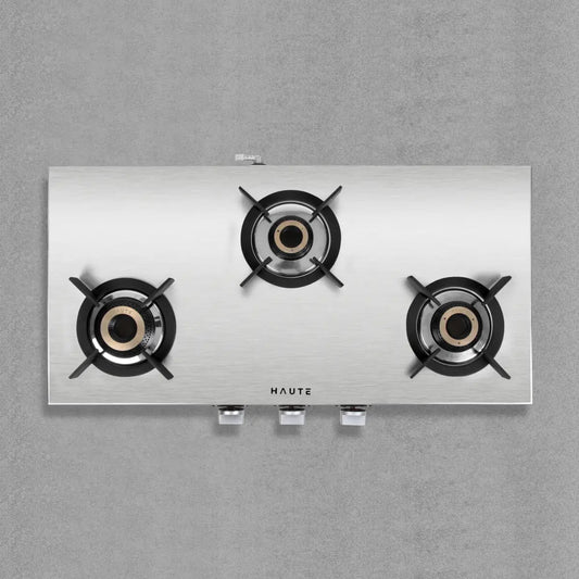 Essencia Series Stainless Steel Gas Stove – 3 & 4 Burner