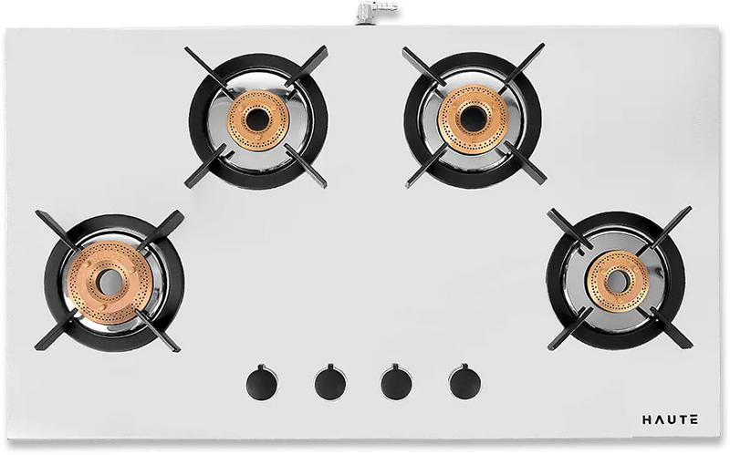 Evoque Series Stainless Steel Gas Stove – 4 Burner