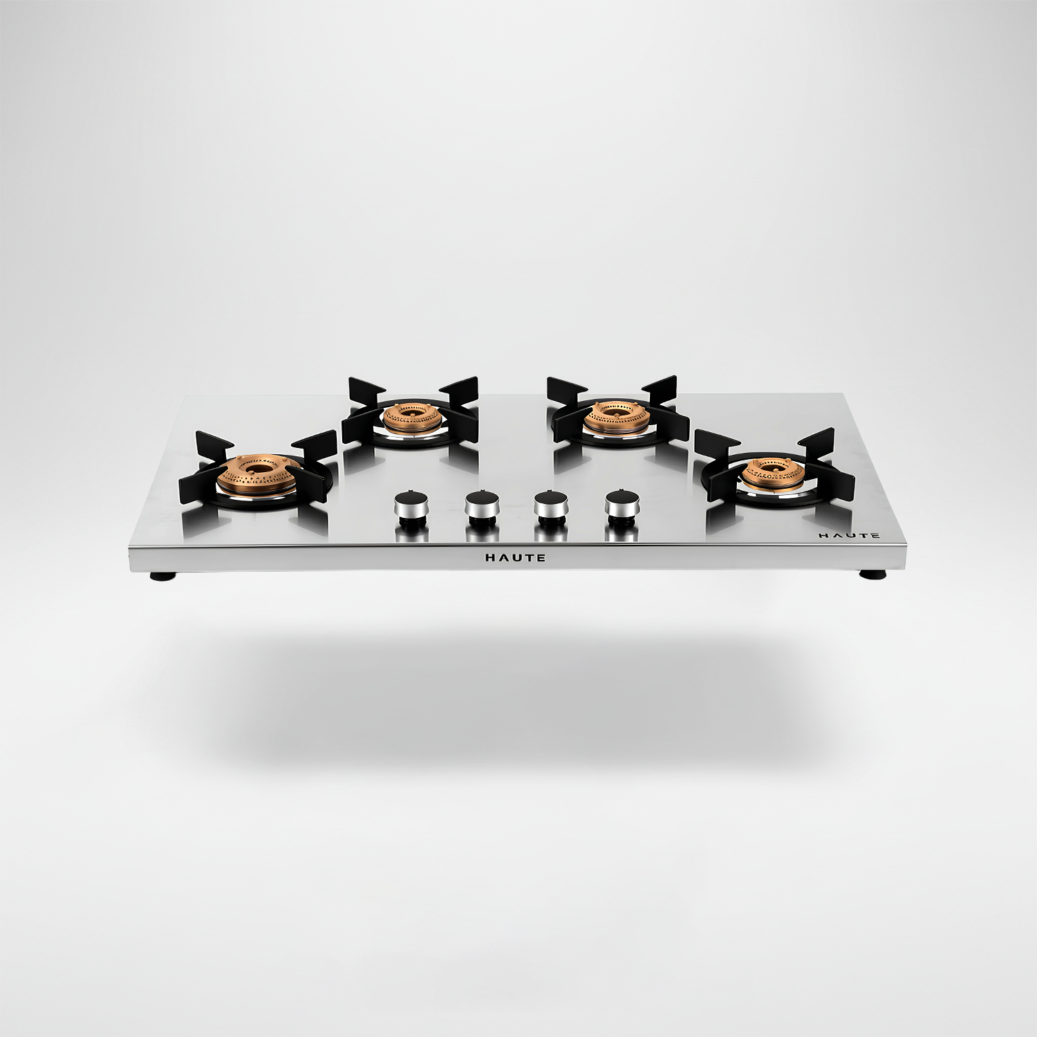 Evoque Series Stainless Steel Gas Stove – 4 Burner