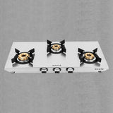 Essencia Series Stainless Steel Gas Stove – 3 Burner