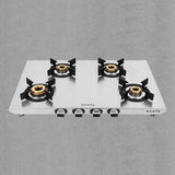 Essencia Series Stainless Steel Gas Stove – 4 Burner