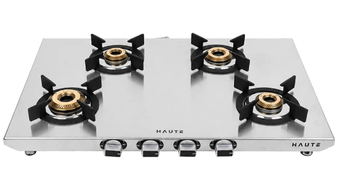 Essencia Series Stainless Steel Gas Stove – 4 Burner
