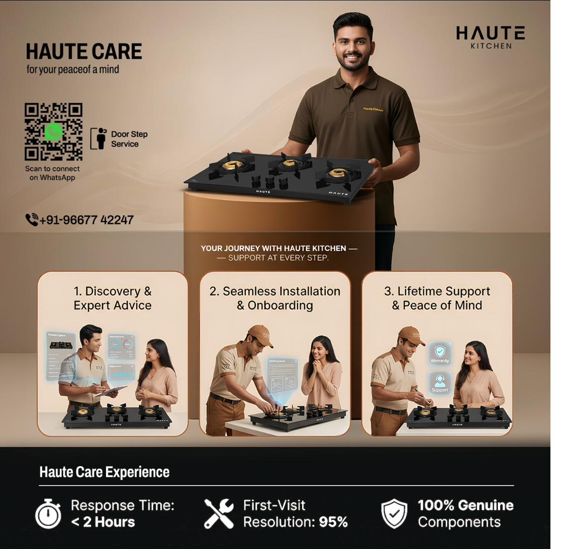 Best 4 Burner Gas Stove with Glass Top - Haute Kitchen